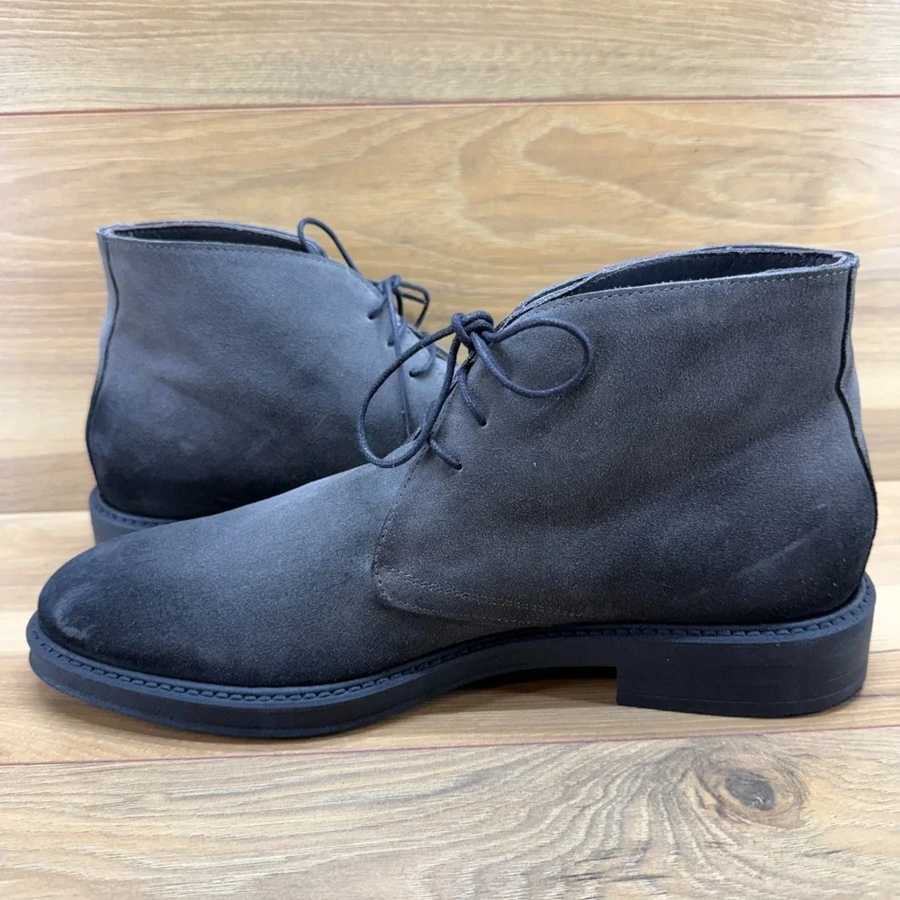 To Boot Danil Desert Chukka Boots Mens 10 Gray Suede Old Money Smart Casual